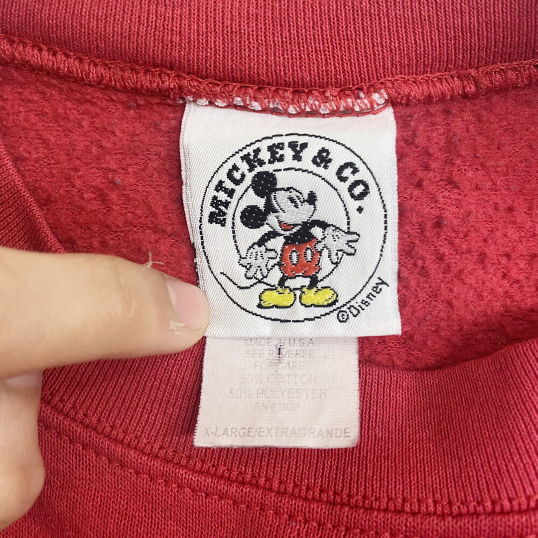 Disney - 【中古】ディズニー mickey & co. プルオーバー スウェット