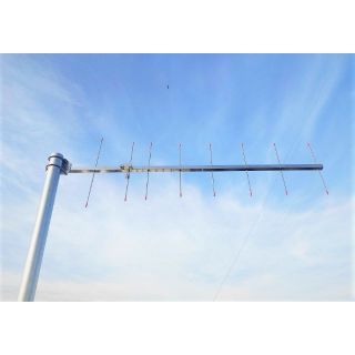 430-440MHz ステンレス製 八木アンテナ 固定、移動に最適 送料無料(アマチュア無線)