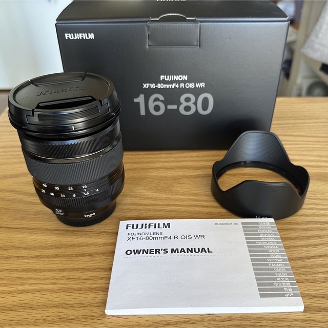 【極美品】富士フイルム　XF16-80mm F4 R OIS WR