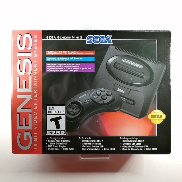 【北米版】SEGA Genesis Mini 2 セガ ジェネシス ミニ ２