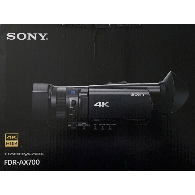 SONY(ソニー)のSONY FDR AX700  スマホ/家電/カメラのカメラ(ビデオカメラ)の商品写真