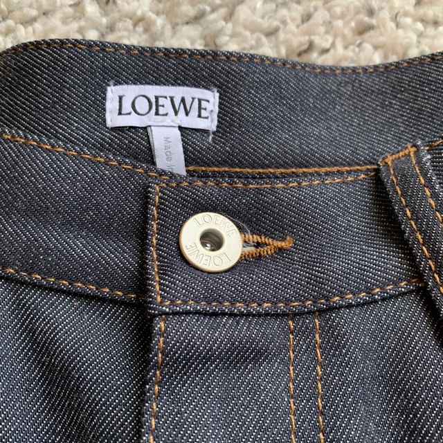 LOEWE(ロエベ)のloewe ロエベ   デニムスカート　美品 レディースのスカート(ロングスカート)の商品写真