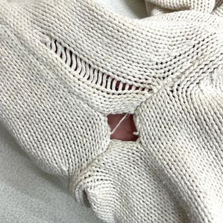 中古】チャップス CHAPS ハーフジップ セーター コットンニット プル ...