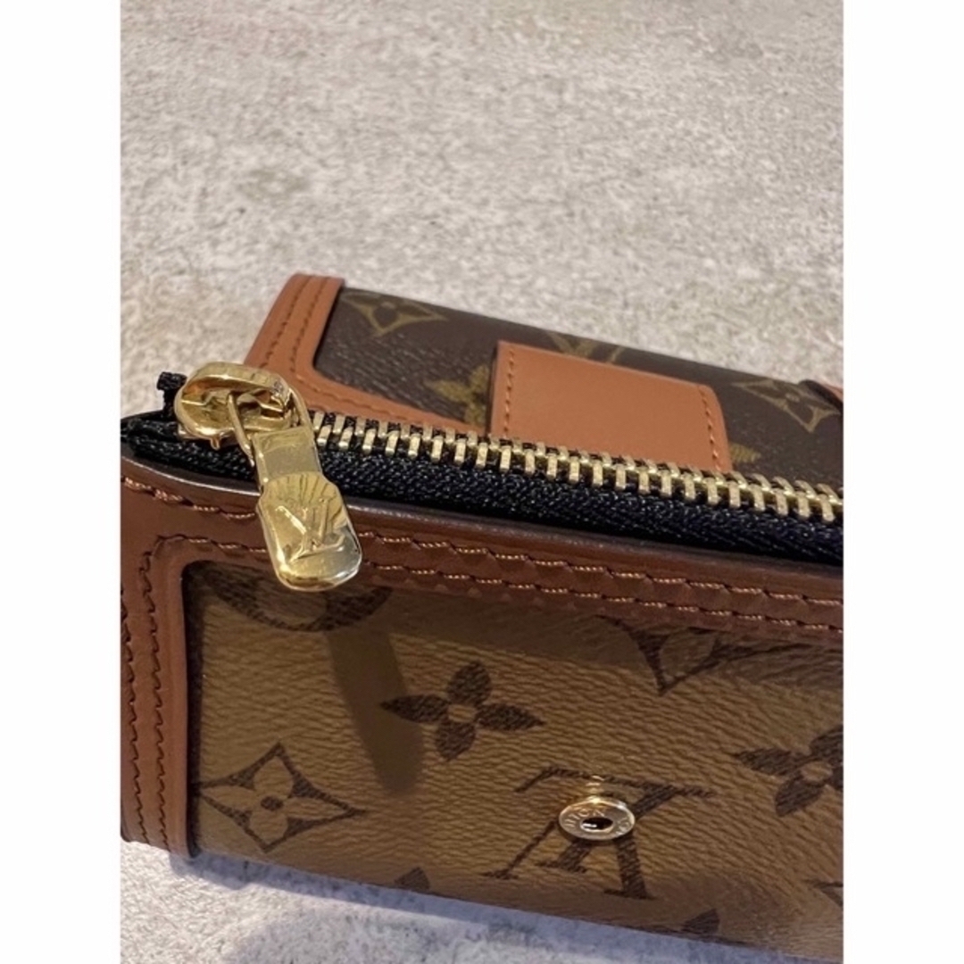 LOUIS VUITTON(ルイヴィトン)の【正規品】ルイヴィトン ポルトフォイユドーフィーヌコンパクト 財布  モノグラム レディースのファッション小物(財布)の商品写真