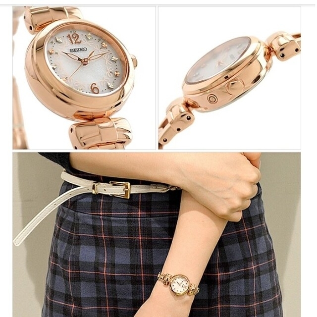 SEIKO - お値下げ中!☆SEIKO☆ソーラー電波時計「ティセ」の通販 by