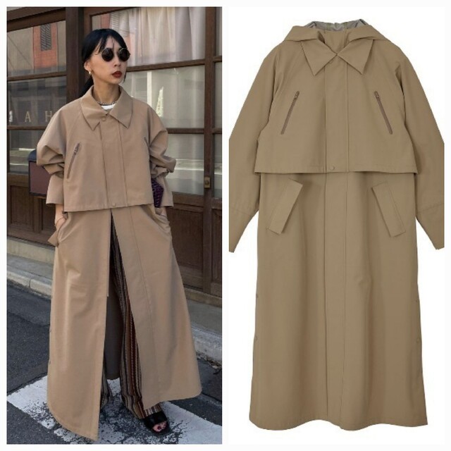 ロングコートAmeriVINTAG新作完売MANY WAY MODULAR TEC COAT