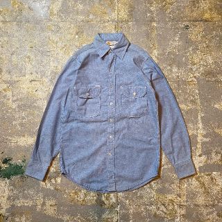 カーハート(carhartt)の90s カーハート シャンブレーシャツ USA製 M相当(シャツ)