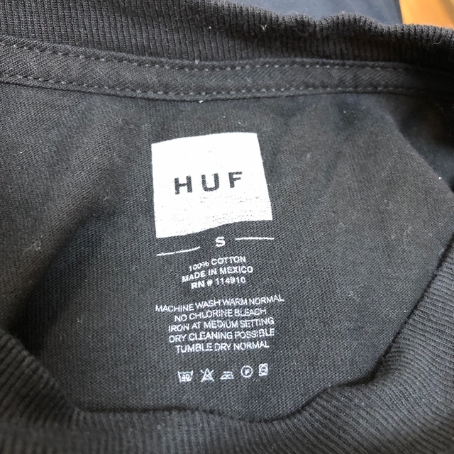 HUF(ハフ)のHUF長袖Ｔシャツ　Sサイズ メンズのトップス(Tシャツ/カットソー(七分/長袖))の商品写真