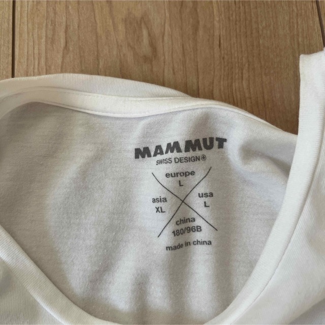 Mammut(マムート)のマムート  Tシャツ　Mammut Lサイズ メンズのトップス(Tシャツ/カットソー(半袖/袖なし))の商品写真