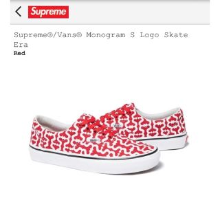 シュプリーム(Supreme)のSupreme®/Vans® Monogram S Logo Skate Era(スニーカー)