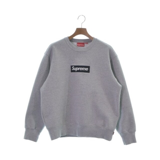 誕生日プレゼント Supreme 【古着】【中古】 グレー S スウェット