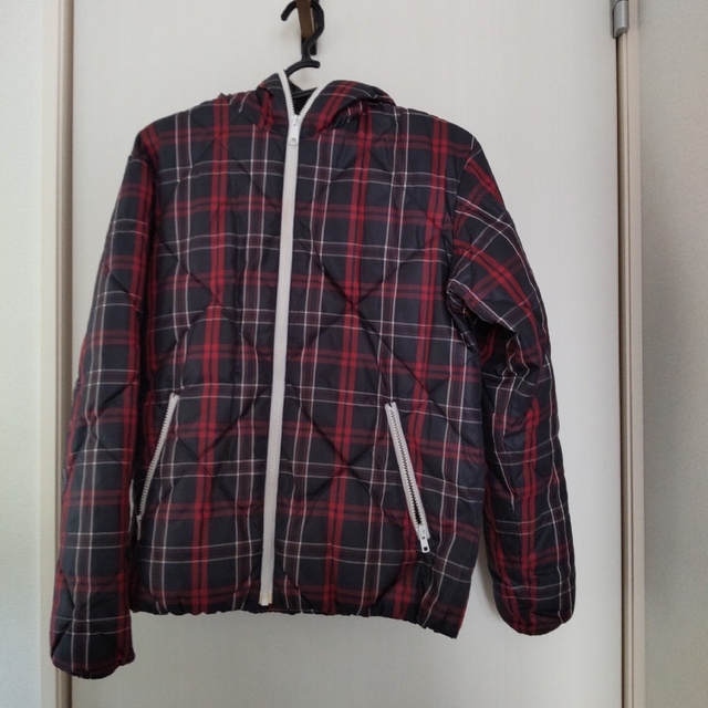 TAKEO KIKUCHI(タケオキクチ)のキクチタケオ　コート　アウター　中綿　ジャケット　防寒着　防寒具　チェック メンズのジャケット/アウター(ダウンジャケット)の商品写真