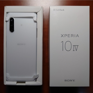 新品未使用完品 SONY Xperia 10 IV ホワイト 128GBソニーシリーズ名