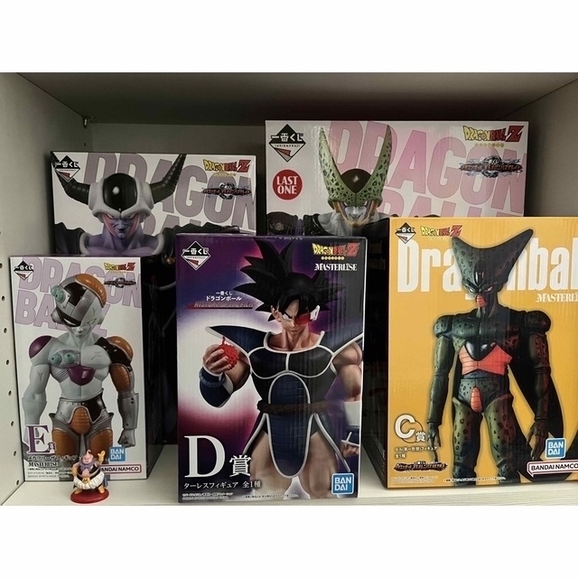 ドラゴンボール 一番くじ コルド大王 メカフリーザ セル ターレス