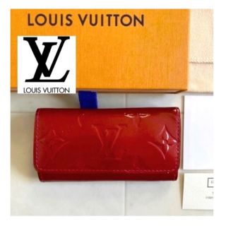 ルイヴィトン(LOUIS VUITTON)のルイ・ヴィトン ＊ヴェルニ ミュルティクレ4 ポムダムール(キーケース)