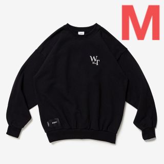 ダブルタップス(W)taps)のWTAPS  LOCKS / SWEATER / COTTON  黒色　Mサイズ(スウェット)