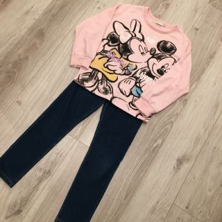 ミニー  トレーナー  130(Tシャツ/カットソー)