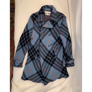 COMMEdesGARCONS SHIRT　バイアスチェック　縮絨