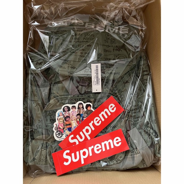 Supreme(シュプリーム)のField Backpack フィールド バックパック オリーブ ゴンズ メンズのバッグ(バッグパック/リュック)の商品写真