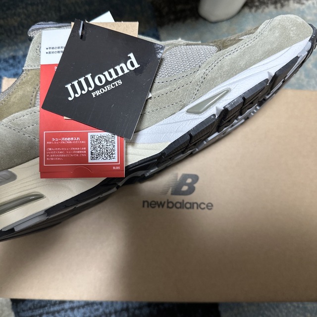 スニーカーjjjjound × NewBalance M991 JJA 28.5cm