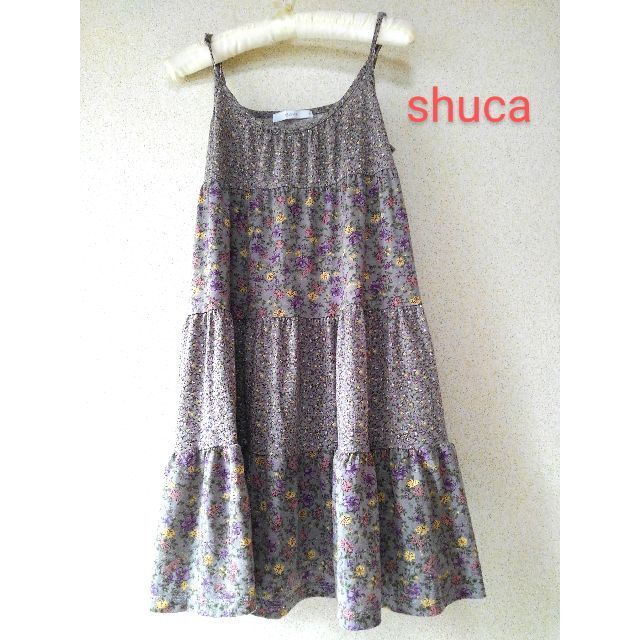 shuca(シュカ)の1052y【春夏コーデ】shuca シュカ 古着 ワンピース Ⅿサイズ レディースのワンピース(その他)の商品写真