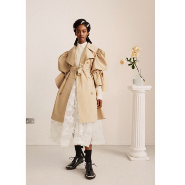 Simone Rocha × H&M パフスリーブトレンチコート ブランド品専門の