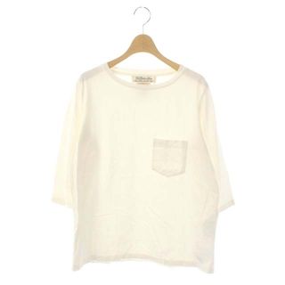 レミレリーフ(REMI RELIEF)のレミレリーフ 21SS ポケツキ7ブTシャツ カットソー F オフホワイト(その他)