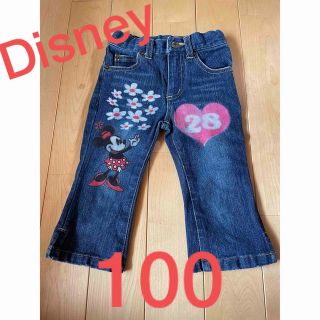 ディズニー(Disney)のDisney ミニーマウスジーンズ　100(パンツ/スパッツ)