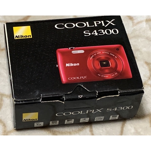 Nikon(ニコン)のNikon COOLPIX S4300 ニコンデジタルカメラ　ホワイト スマホ/家電/カメラのカメラ(コンパクトデジタルカメラ)の商品写真