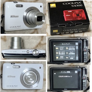 ニコン(Nikon)のNikon COOLPIX S4300 ニコンデジタルカメラ　ホワイト(コンパクトデジタルカメラ)