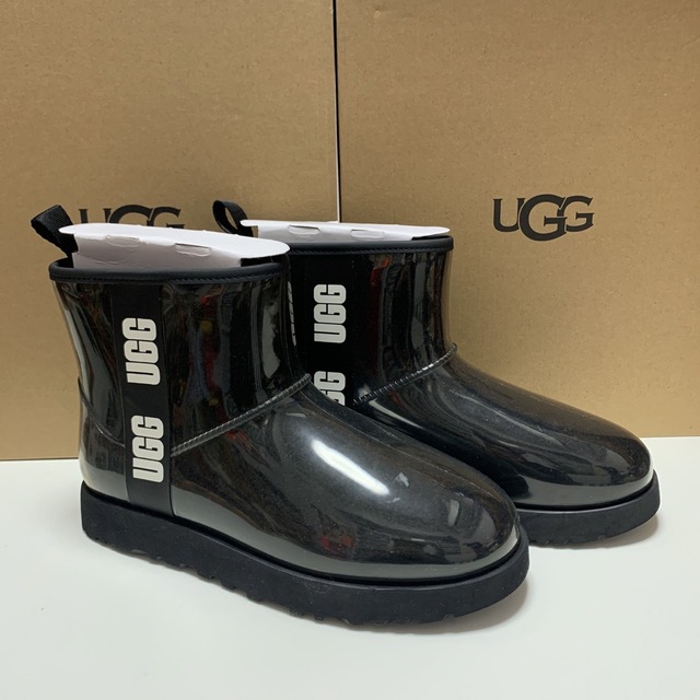 UGG レインブーツ クラシッククリアミニ 28センチ - ブーツ