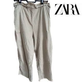 ザラ(ZARA)のZARA アンクルフリンジパンツ(カジュアルパンツ)