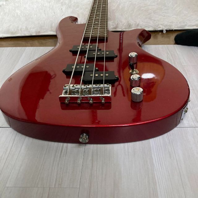 【2876】 弦交換不要 B.C.Rich Eagle bass RED 7