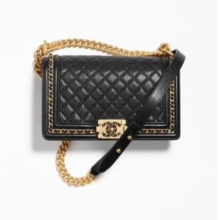 正規品 レア CHANEL ボーイシャネル  スパンコール