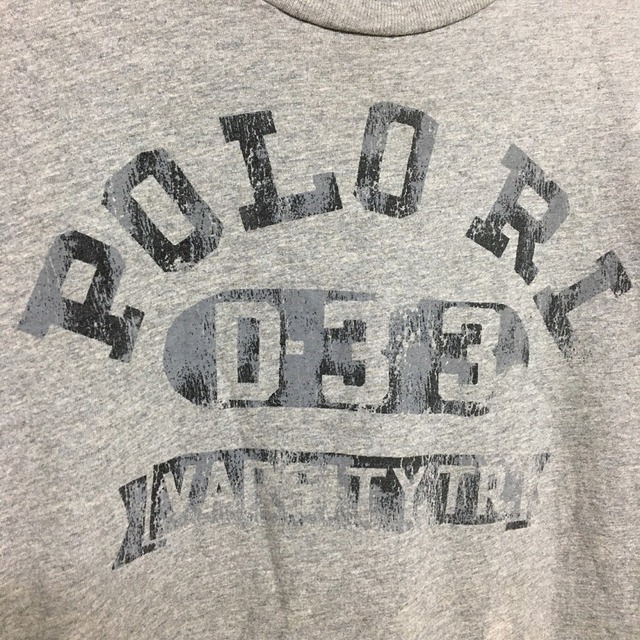 Ralph Lauren(ラルフローレン)のポロ ラルフローレン/Polo by Ralph Lauren プリント Tシャツ 半袖 サイズ：Boy's L ヘザーグレー古着 【中古】 メンズのトップス(Tシャツ/カットソー(半袖/袖なし))の商品写真