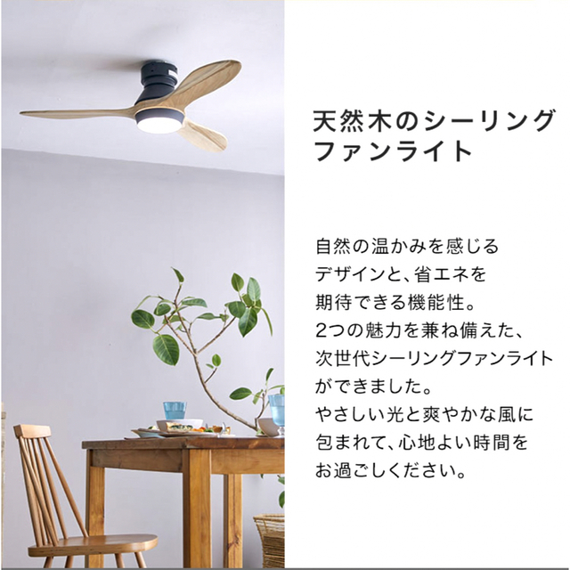 シーリングファンライト 新品未開封 シーリングファンライト 新品未開封