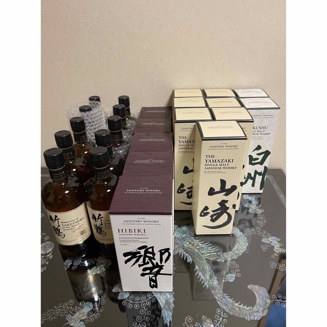 在庫あり/即出荷可】 サントリー - 響5本 山崎7本 白州2本 竹鶴10本