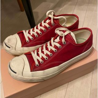 アディクト(ADDICT)のconverse addict jack purcell 赤(スニーカー)