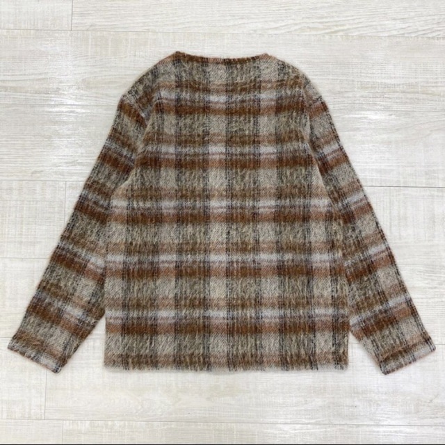 22aw OUR LEGACY アメント チェック モヘア カーディガン 46 | www