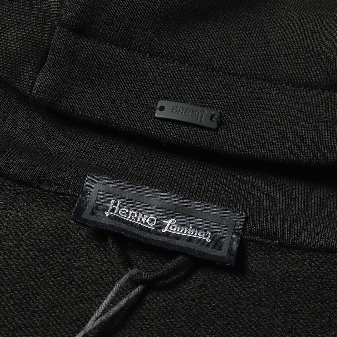 HERNO ヘルノ パーカー 止水テープ ハーフジップ コットン スウェット