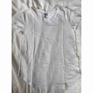 バナナリパブリック(Banana Republic)のBanana Republic Gold/White Tシャツ(Tシャツ(半袖/袖なし))