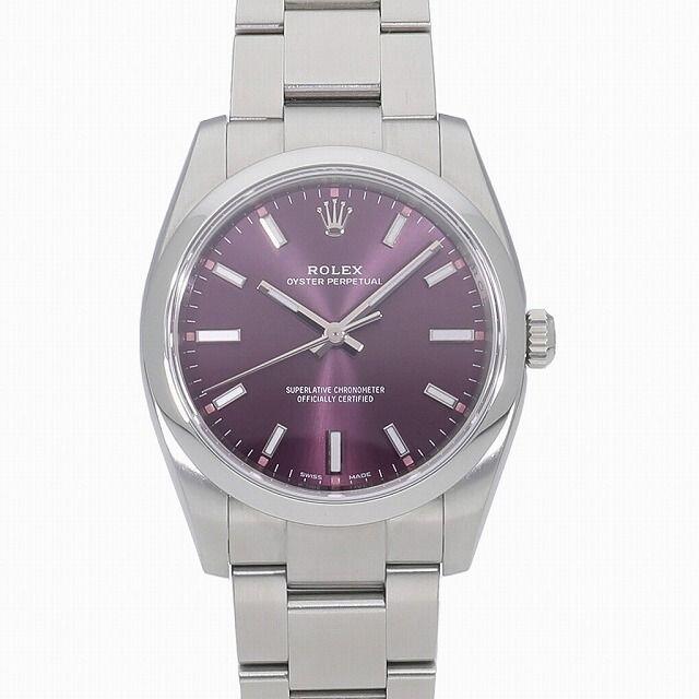 日本未発売】 ROLEX - 中古 グレープ レッド パーペチュアル ...