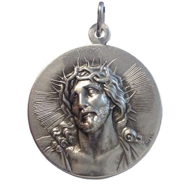 イエス・キリストの聖なる顔メダル – Ecce Homo Behold the