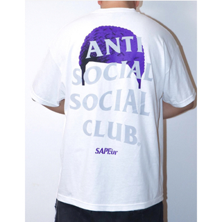 アンチソーシャルソーシャルクラブ(ANTI SOCIAL SOCIAL CLUB)のSAPEur × Anti Social Social Club  Tシャツ(Tシャツ/カットソー(半袖/袖なし))