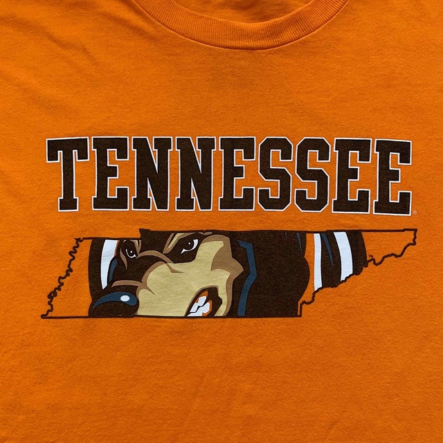 Russell Athletic(ラッセルアスレティック)の古着 “RUSSELL” Tennessee College T-shirt メンズのトップス(Tシャツ/カットソー(半袖/袖なし))の商品写真