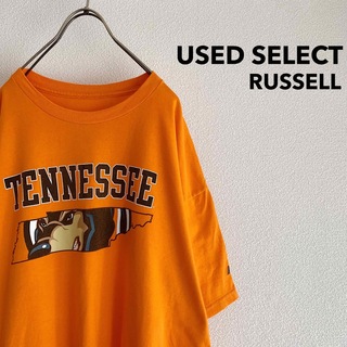 ラッセルアスレティック(Russell Athletic)の古着 “RUSSELL” Tennessee College T-shirt(Tシャツ/カットソー(半袖/袖なし))