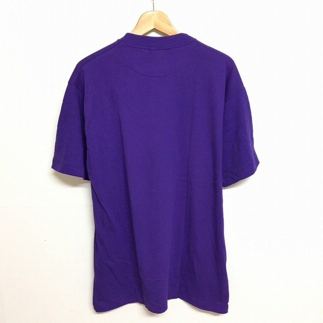 TULTEX ショートスリーブ プリントTシャツ 半袖 パープル サイズ：L デッドストック DEADSTOCK メンズのトップス(Tシャツ/カットソー(半袖/袖なし))の商品写真