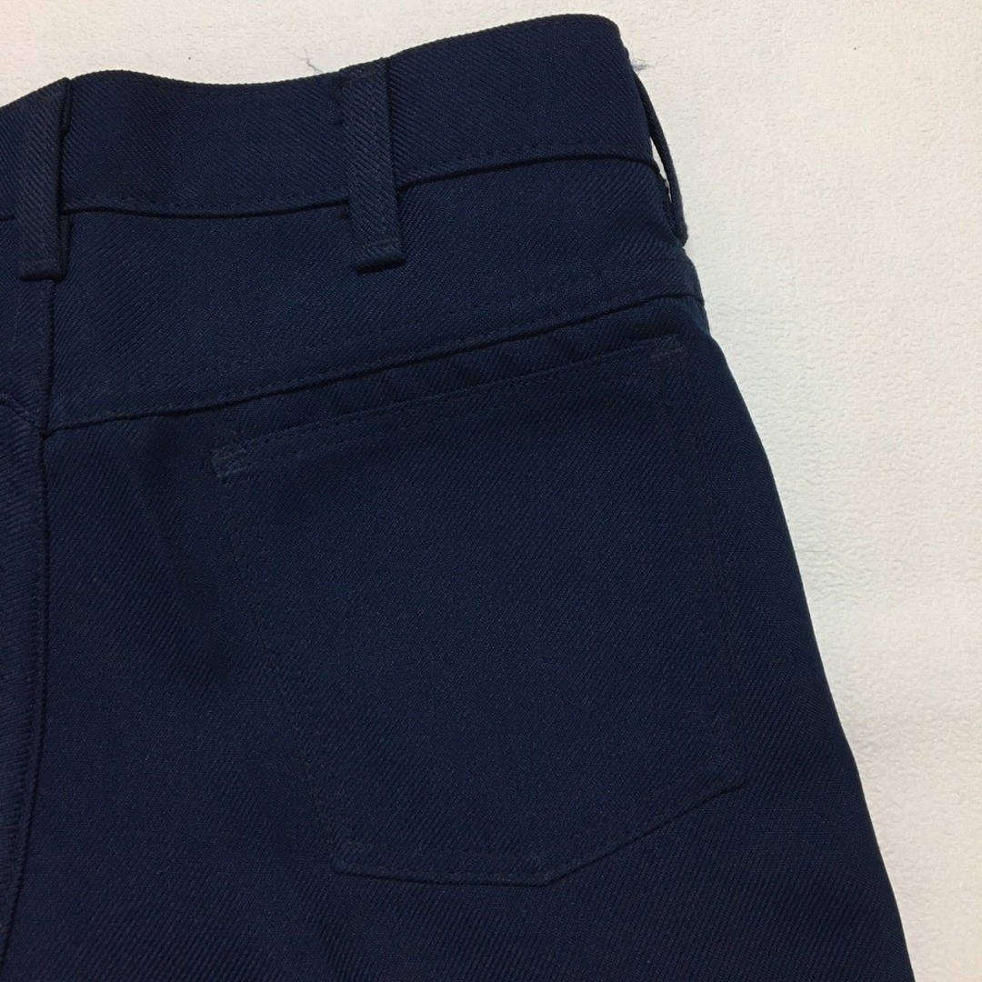 Wrangler(ラングラー)のラングラー/Wrangler STUDENT フレアパンツ　実寸：W27 L31 ネイビー　Made in U.S.A デッドストック Deadstock メンズのスーツ(スラックス/スーツパンツ)の商品写真