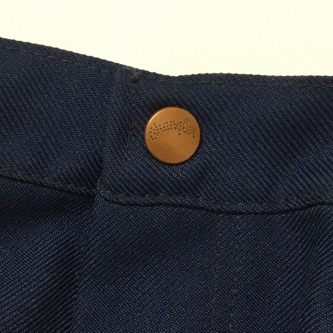 Wrangler(ラングラー)のラングラー/Wrangler STUDENT フレアパンツ　実寸：W28 L33 ネイビー　Made in U.S.A デッドストック Deadstock メンズのスーツ(スラックス/スーツパンツ)の商品写真