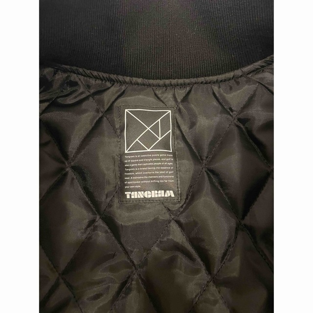 Tangram ゴルフジャケット　ブラック(サイズL) メンズのジャケット/アウター(ブルゾン)の商品写真